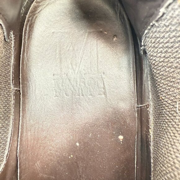 Maison Forte Men Size 11M Brown leather Side Elastic Chelsea Boot - Picture 10 of 12